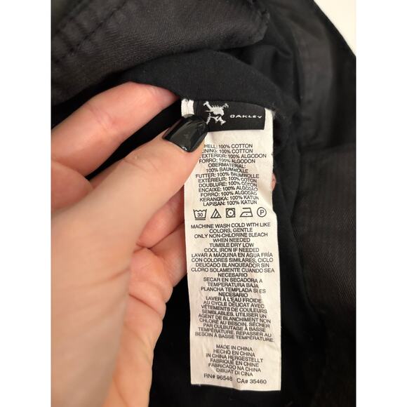 Oakley Field Jacket Mens Large Charcoal Gray Military Tactical Multi Pocket - Picture 4 of 5